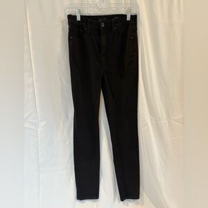 Black Kendall + Kylie high rise jeans